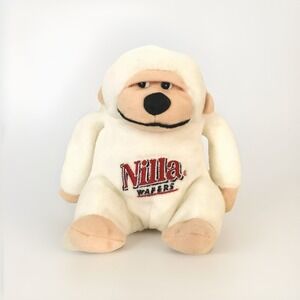 Nilla Wafers White Gorilla Promotional Plush Toy 6 Inch Creature Comforts